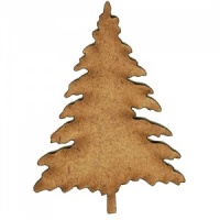 Christmas Tree MDF Wood Shape Style 5