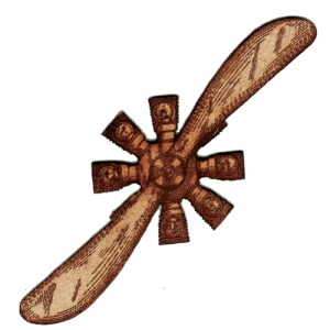 Airplane Propeller - MDF Wood Shape