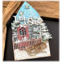 Let It Snow Plaque - Project Bundle